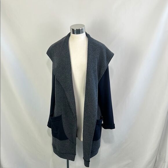 Anthropologie Blue Open Front Cardigan - Picture 1 of 6